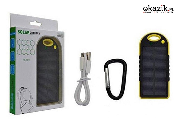 Solarny Power-bank! Urządzenie, dzięki któremu naładujesz swój telefon nawet w najbardziej ekstremalnych warunkach!