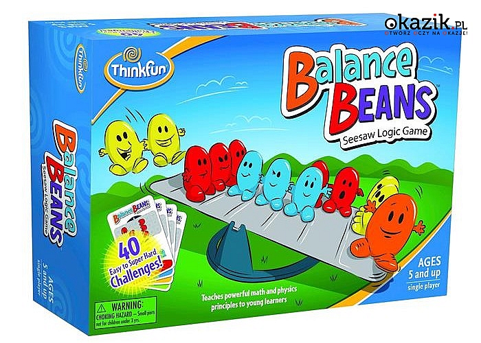Balance Beans – balansujące fasolki gra rozwijająca umiejętność logicznego myślenia