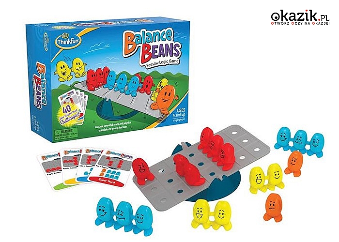 Balance Beans – balansujące fasolki gra rozwijająca umiejętność logicznego myślenia