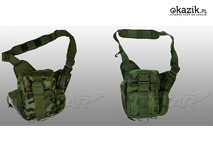 Praktyczna i funkcjonalna torba dla fanów militariów
