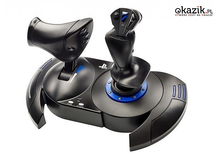 Thrustmaster: Joystick T-Flight HOTAS 4 (PC/PS4) + War Thunder Starter Pack