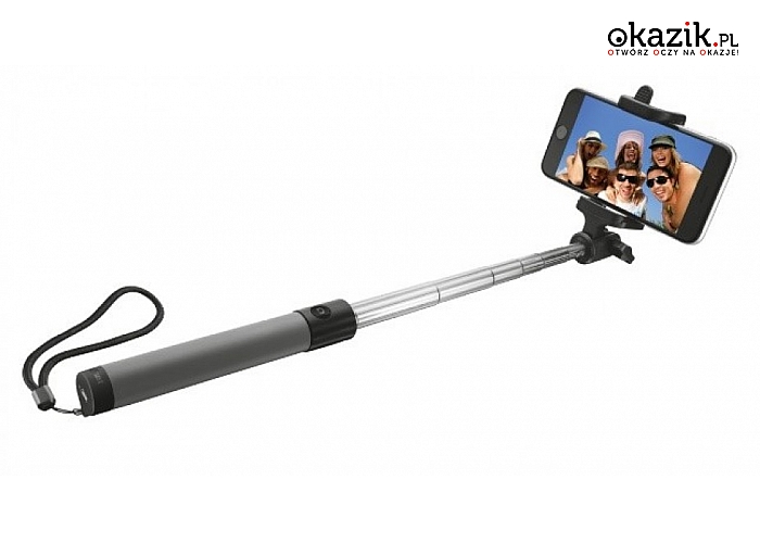 Trust: UrbanRevolt Bluetooth Foldable Selfie Stick - black