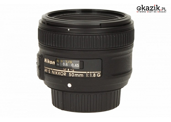 Nikon: Obiektyw NIKKOR 50mm f/1.8 AF-S G