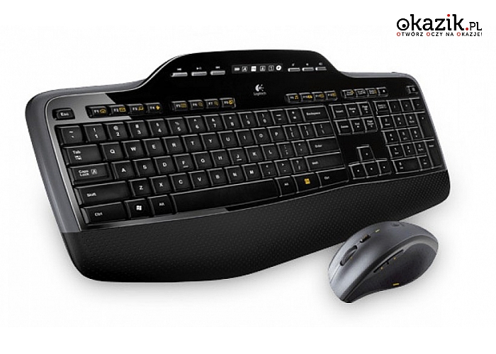 Logitech: MK710 Bezprzewodowy zestaw klawiatura i mysz 920-002440