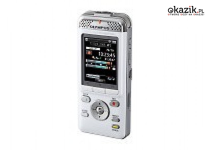 Olympus: DM-7 4GB + pokrowiec, pasek, słuchawki stereo