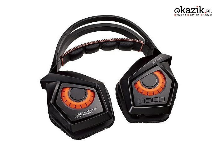 Asus: Słuchawki STRIX Wireless ROG bezprzewodowe słuchawki gamingowego PC/PS4