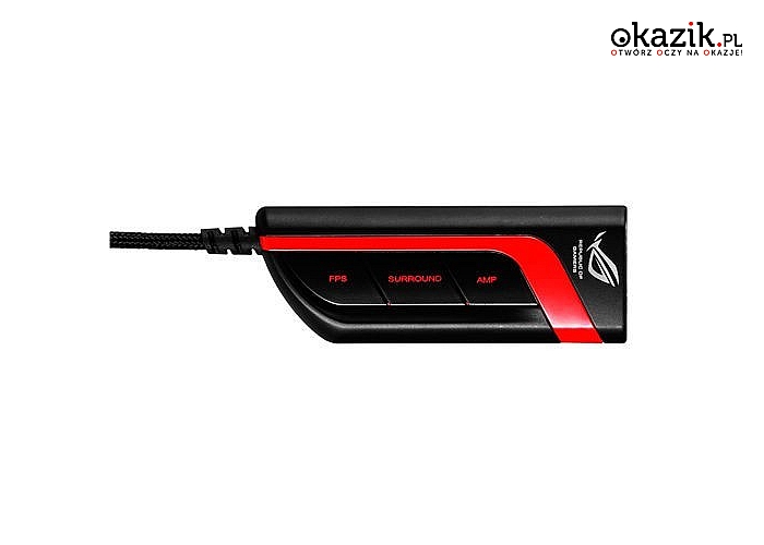 Asus: Orion Gaming Heads PRO z mikrofonem  black-red