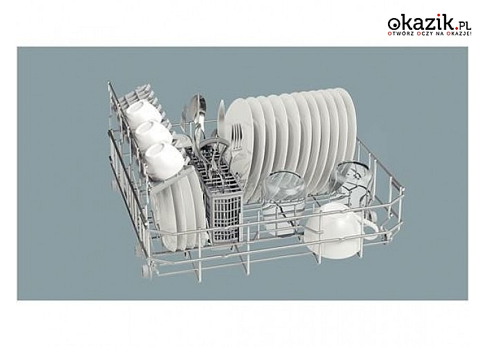 Zmywarka kompaktowa SKS51E22EU Bosch. 5 programów, 5 temperatur, pojemność na 6 kompletów+zużycie wody8 L
