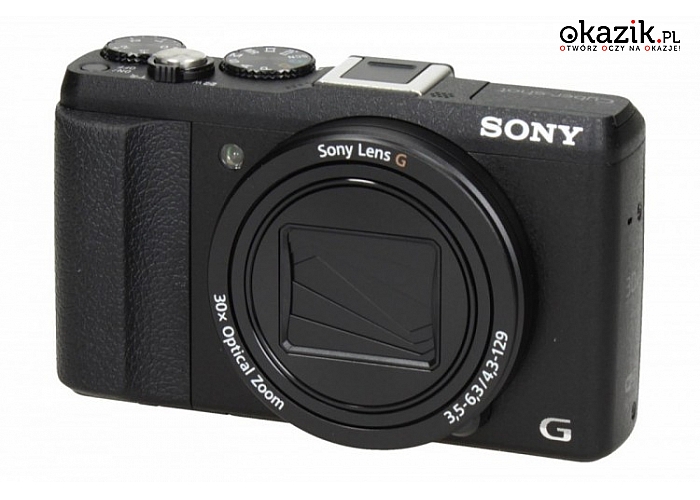 Aparat cyfrowy Sony: DSC-HX60 black