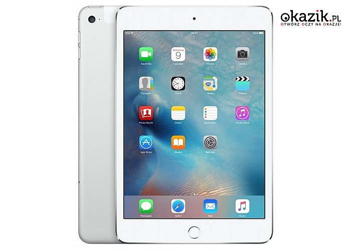 Apple: iPad mini 4  WiFi 128GB - Silver