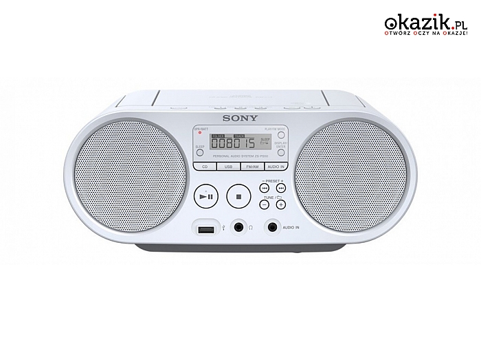 Sony: Radiomagnetofon                 ZS-PS50W