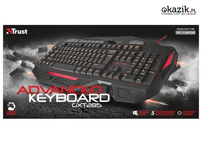 Trust: GXT 285 Advanced Gaming Keyboard