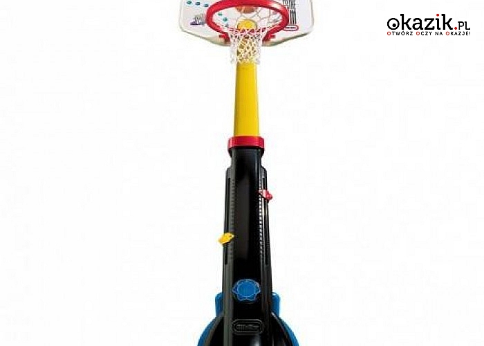 Zestaw do gry w koszykówkę od Little Tikes 80 x 55 x 265 cm, który możesz regulować wraz ze wzrostem dziecka