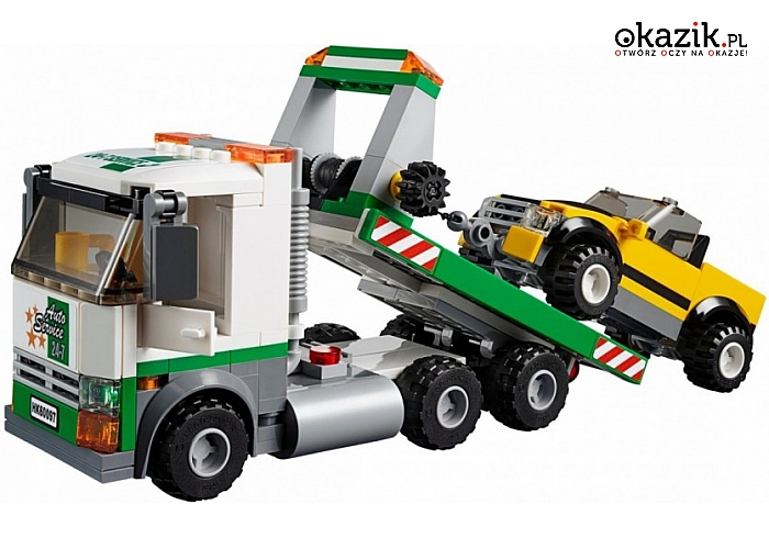 Klocki LEGO® City Plac Miejski z 12 minifigurkami, tramwajem, sklepem LEGO, ciężarówką dostawczą i salonem samochodowym