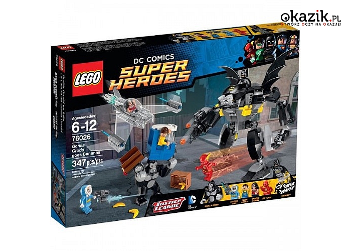 LEGO DC Comics Super Heroes, DC Comics Justice League, klocki Głodny Grodd