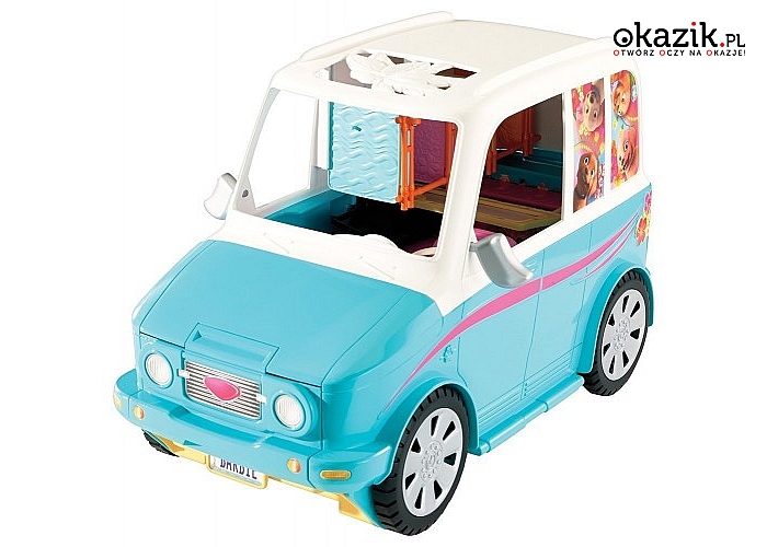 Mattel: BARBIE Wakacyjny pojazd piesków