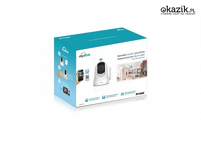 D-Link: Kamera IP Wi-fi Tryb Nocny DCS-5000L