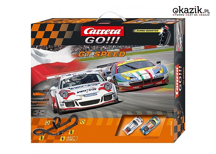 Carrera: GO!!! GT Speed Zestaw Verva PL
