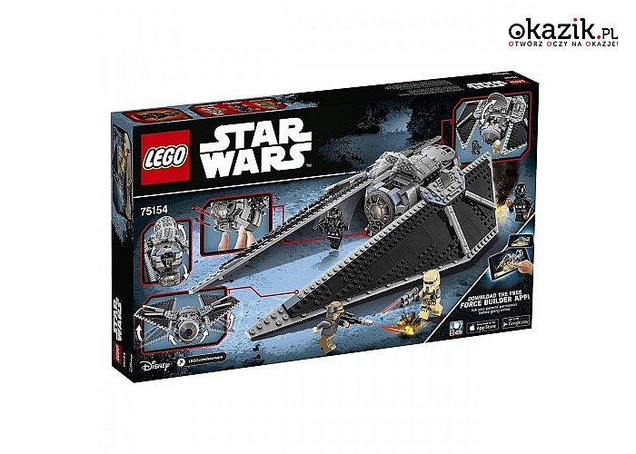 Star Wars TIE Striker od LEGO. Odtworzysz niesamowite sceny z filmowego hitu „Gwiezdne wojny: Rogue One”