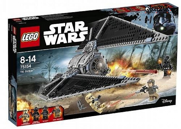 Star Wars TIE Striker od LEGO. Odtworzysz niesamowite sceny z filmowego hitu „Gwiezdne wojny: Rogue One”