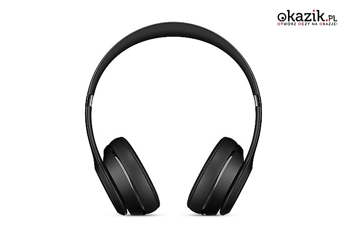 Apple: Beats Solo3 Wireless On-Ear Headphones - Black