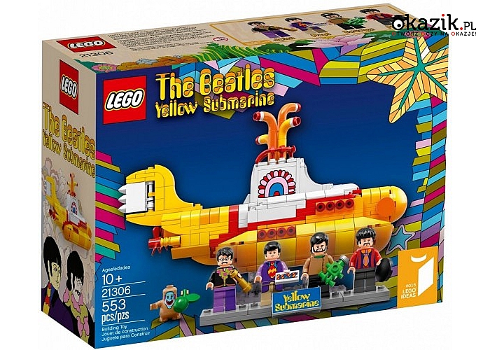 Lego: Ideas The Beatles Żółta łódź podwodna