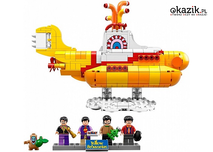 Lego: Ideas The Beatles Żółta łódź podwodna