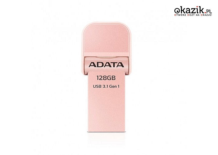 Adata: i-Memory AI920 128GB USB3.1+Lightning Rose Gold