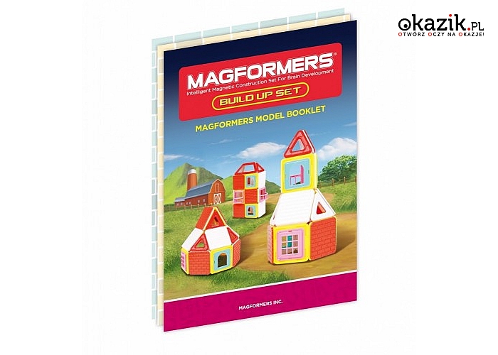 Magformers: House Build up set 50 elementów