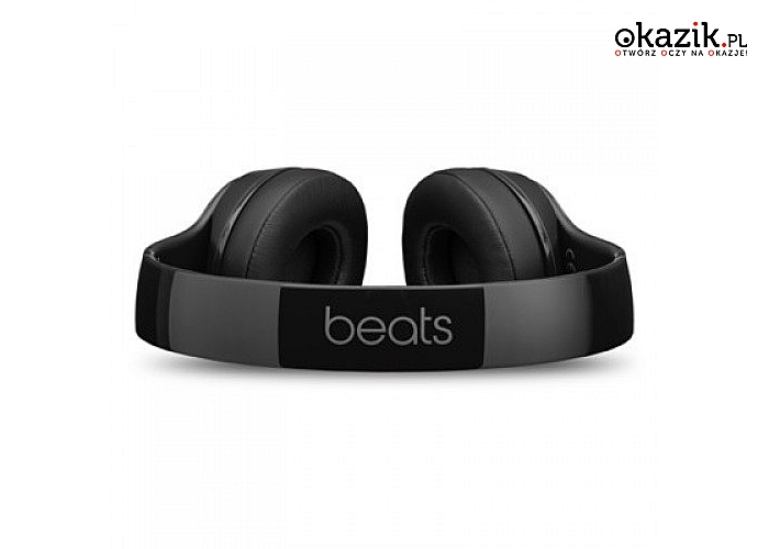 Słuchawki Beats Solo2 On-Ear Black MH8W2ZM/B marki Apple. Większa czystość dźwięku+lekka, składana konstrukcja