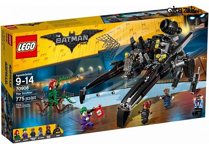 Lego: Batman Pojazd kroczący. Uratuj przyjęcie razem z Batmanem™ i jego pojazdem kroczącym!