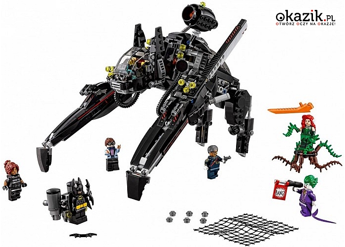 Lego: Batman Pojazd kroczący. Uratuj przyjęcie razem z Batmanem™ i jego pojazdem kroczącym!
