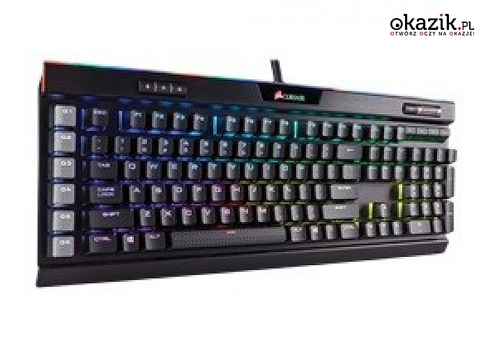 Corsair: Gaming K95 RGB PLATINIUM Cherry MX-Brown-Black