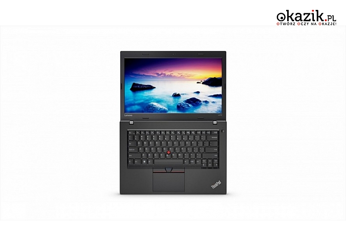 Lenovo: ThinkPad L470 20J4000QPB W10Pro i3-7100U/4GB/500GB/HD620/6C/14.0"HD AG/1YR CI