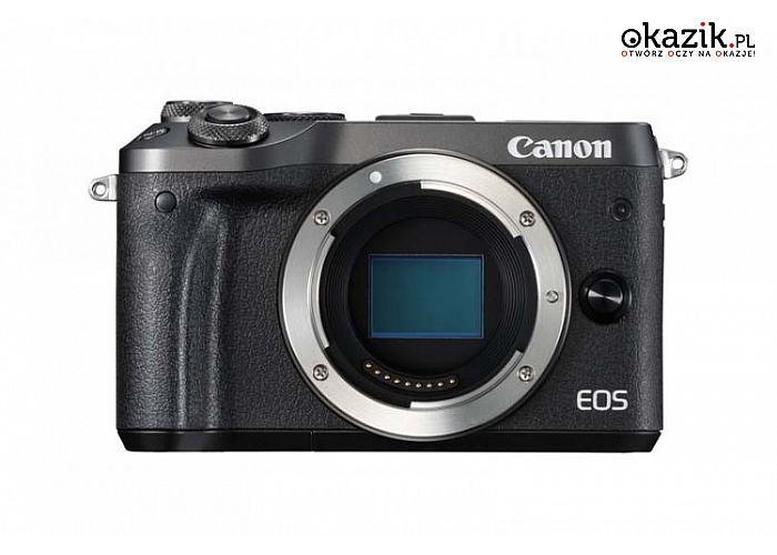 Aparat Canon: EOS M6 BK BODY 1724C002AA