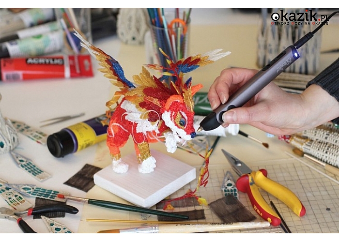 3DOODLER: CREATE - Długopis 3D, ręczna drukarka 3D