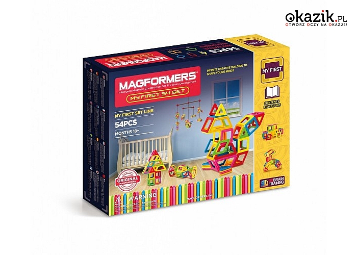 Magformers: 54 Elementy My first