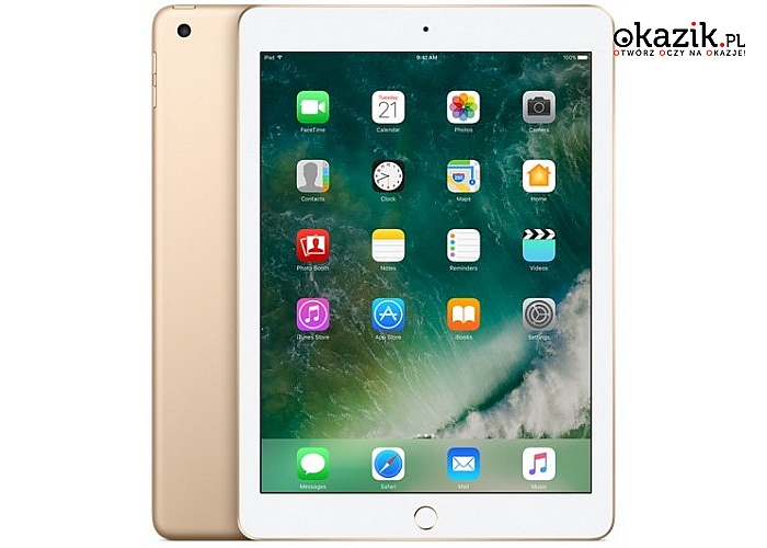 Apple: iPad Wi-Fi + Cellular 128GB - Gold