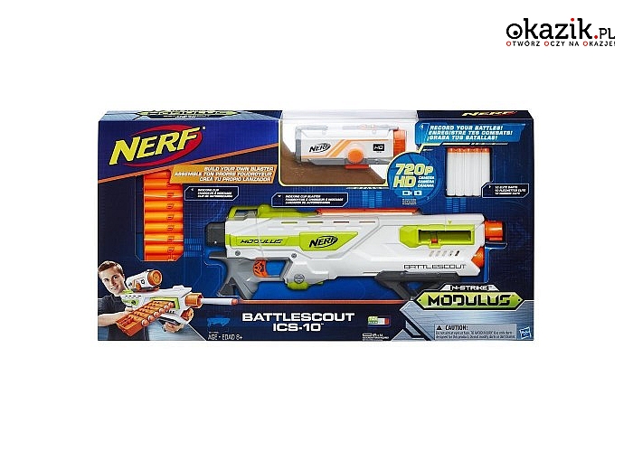 Hasbro: Nerf Modulus Battlescout ICS-10