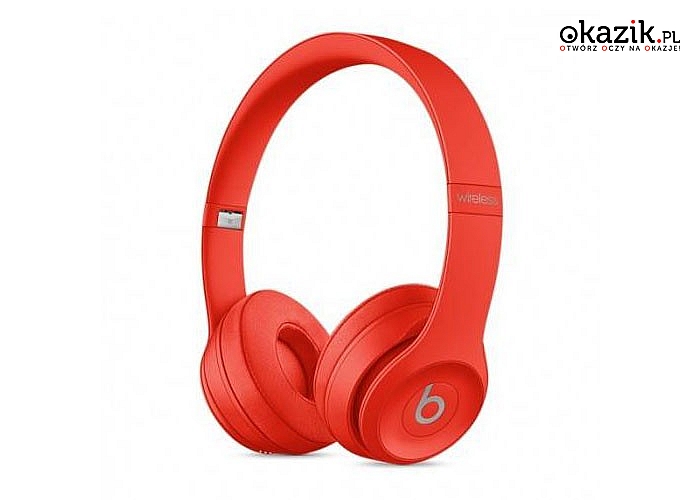Apple: Beats Solo3 Wireless On Headphones - PRODUCT RED