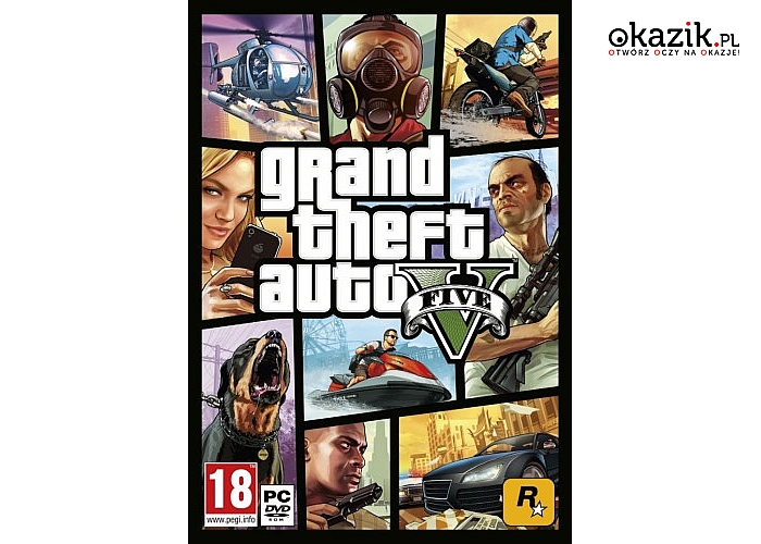 Cenega: Grand Theft Auto V PC!