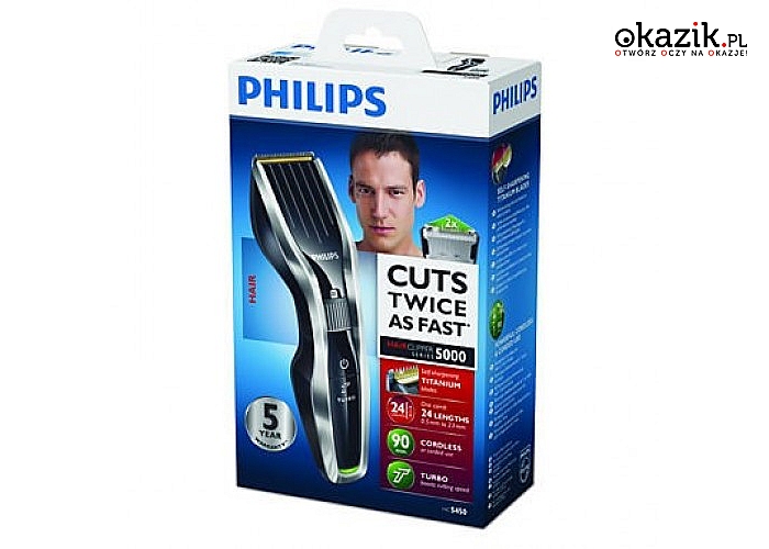 Philips: Maszynka do włosów HC5450/15