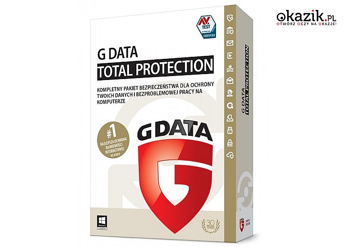 G DATA: TotalProtection 2PC 2 Lata BOX
