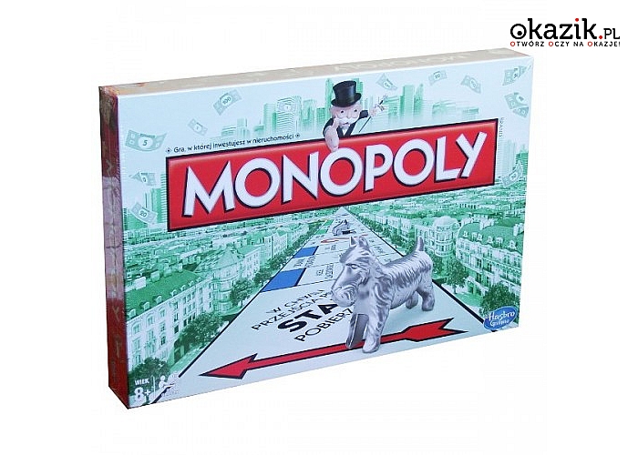 Handluj i zarabiaj! Hasbro: Gra Monopoly Standard