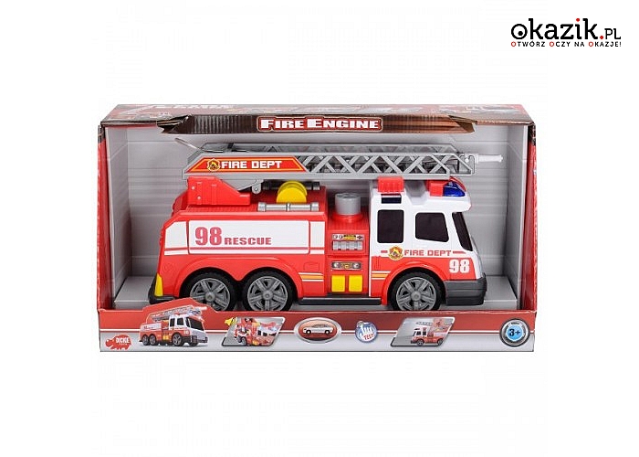 Dickie: Straż Pożarna, samochód dla małego strażaka