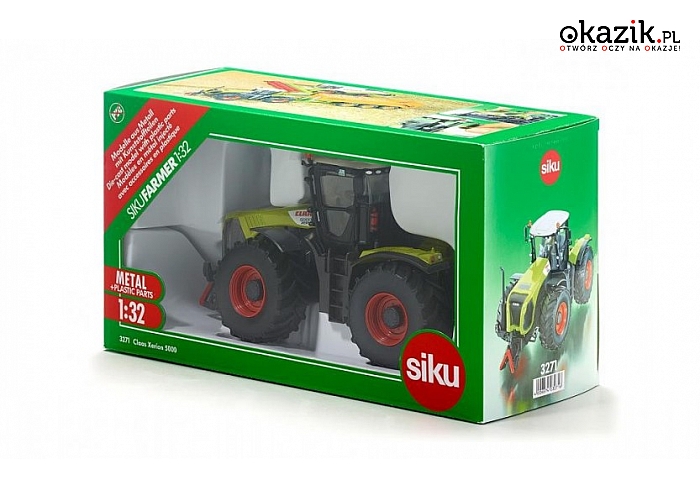 Siku: Realistyczny traktor Claas Xerion