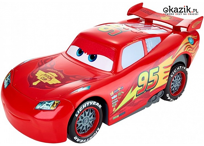 Mattel: CARS Sterowany Zygzak McQueen