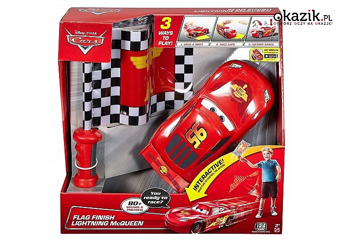 Mattel: CARS Sterowany Zygzak McQueen