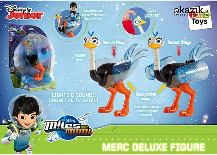 IMC Toys: FIGURKA MERC DELUXE z serii Miles