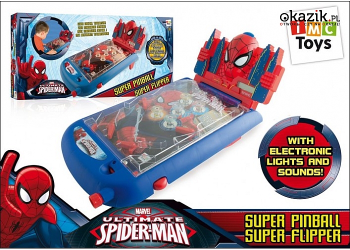 IMC Toys: SUPER PINBALL SPIDERMAN